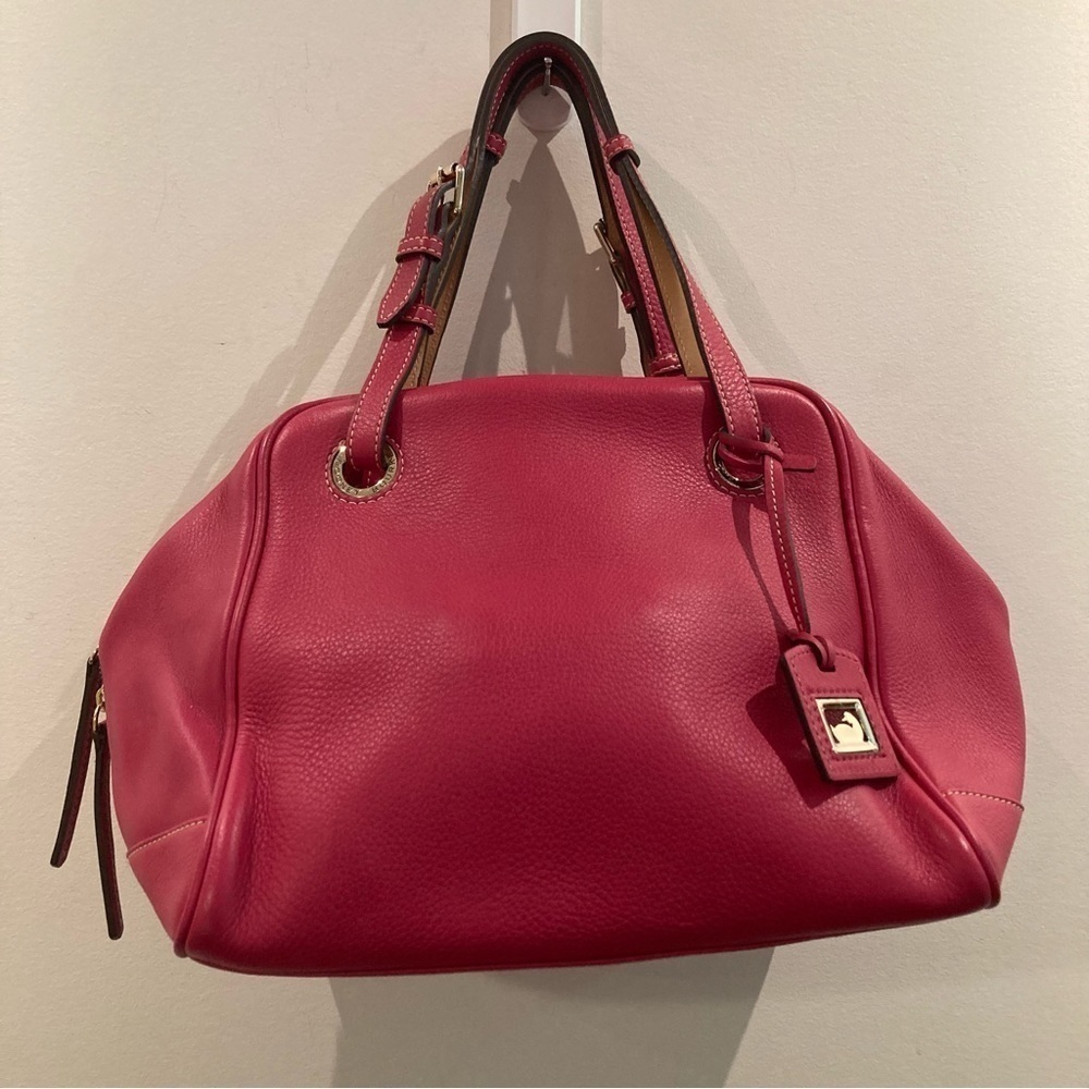 DOONEY & BOURKE Authentic Vintage Leather Portofino Zip Zip Hand Shoulder Bag
